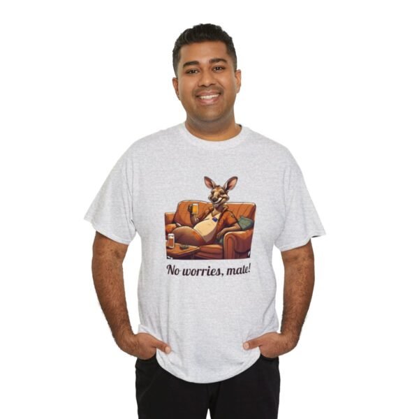 Australian 'No Worries Mate' Kangaroo Chill Zone Unisex T Shirt - Image 32