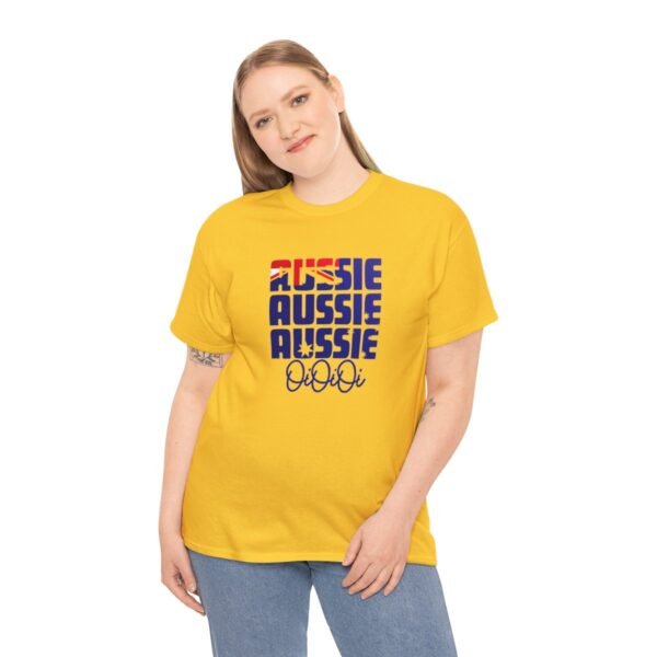 Australia Themed 'Aussie Aussie Aussie Oi Oi Oi' Unisex T Shirt - Image 29
