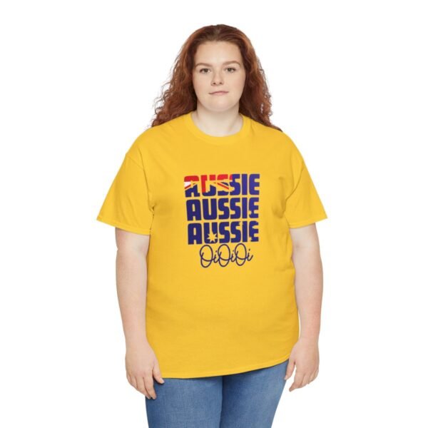 Australia Themed 'Aussie Aussie Aussie Oi Oi Oi' Unisex T Shirt - Image 31