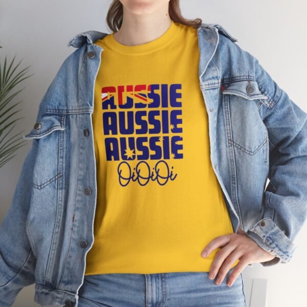 Australia Themed 'Aussie Aussie Aussie Oi Oi Oi' Unisex T Shirt - Image 33