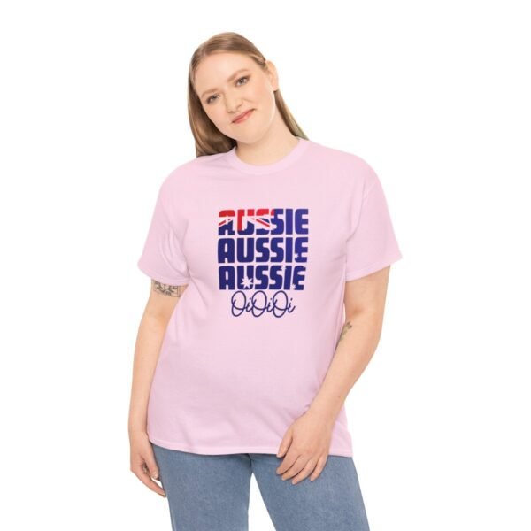 Australia Themed 'Aussie Aussie Aussie Oi Oi Oi' Unisex T Shirt - Image 41