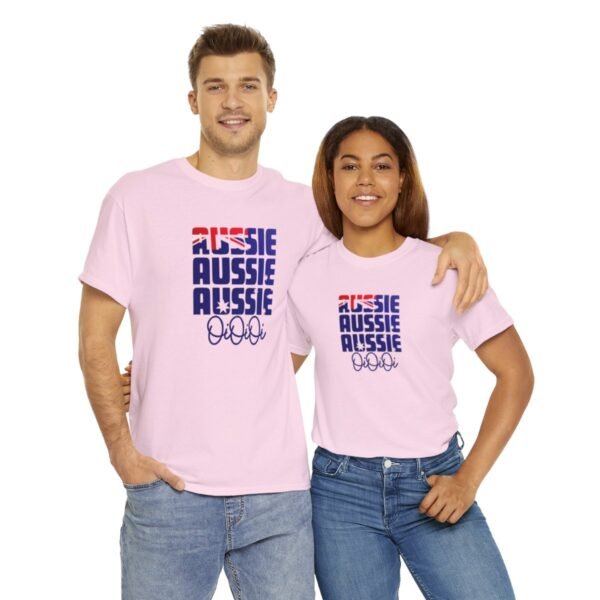 Australia Themed 'Aussie Aussie Aussie Oi Oi Oi' Unisex T Shirt - Image 46