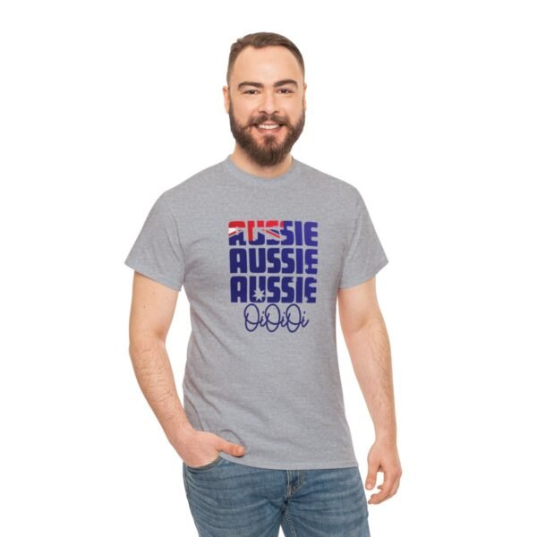 Australia Themed 'Aussie Aussie Aussie Oi Oi Oi' Unisex T Shirt - Image 13