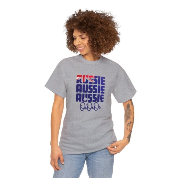 Australia Themed 'Aussie Aussie Aussie Oi Oi Oi' Unisex T Shirt - Image 16