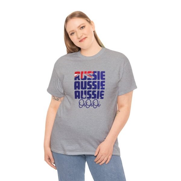 Australia Themed 'Aussie Aussie Aussie Oi Oi Oi' Unisex T Shirt - Image 17