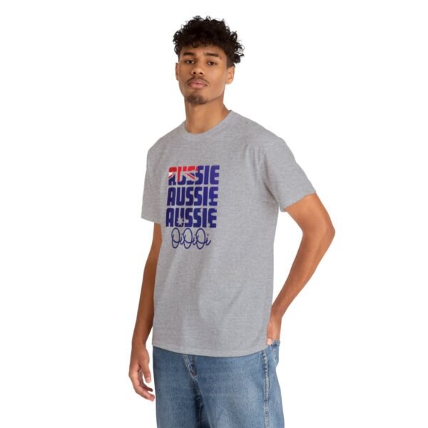 Australia Themed 'Aussie Aussie Aussie Oi Oi Oi' Unisex T Shirt - Image 18