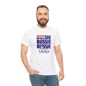 Australia Themed 'Aussie Aussie Aussie Oi Oi Oi' Unisex T Shirt