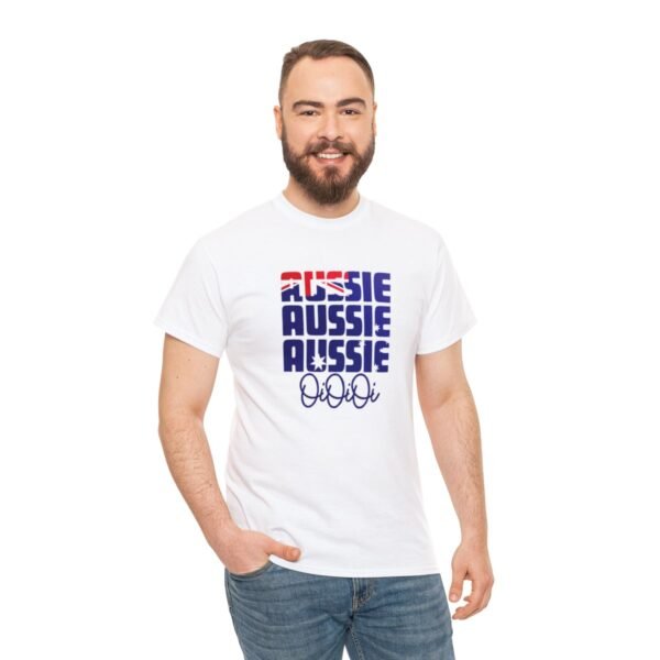 Australia Themed 'Aussie Aussie Aussie Oi Oi Oi' Unisex T Shirt