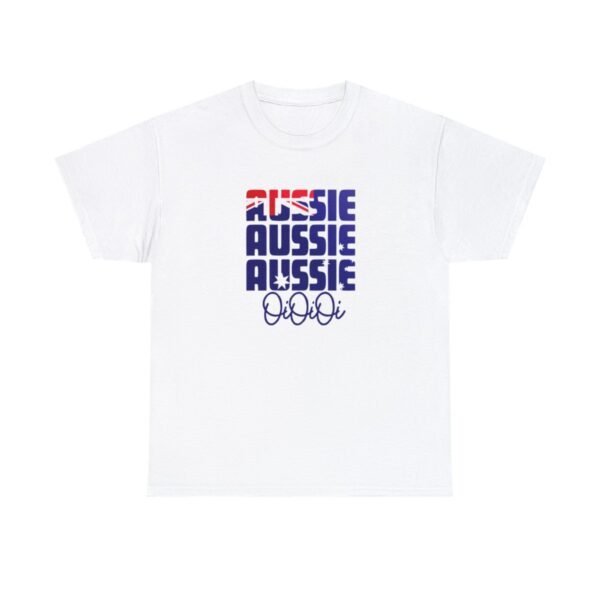 Australia Themed 'Aussie Aussie Aussie Oi Oi Oi' Unisex T Shirt - Image 2