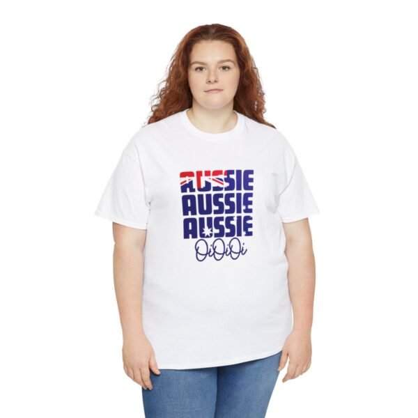 Australia Themed 'Aussie Aussie Aussie Oi Oi Oi' Unisex T Shirt - Image 7