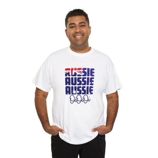 Australia Themed 'Aussie Aussie Aussie Oi Oi Oi' Unisex T Shirt - Image 8