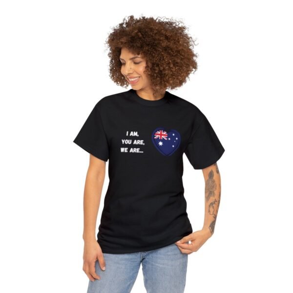 Australia Day 'We are Australian'  Unisex T- Shirt - Image 3