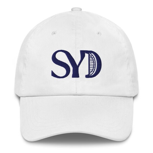 SYD Embroidered Baseball Cap | Sydney City Hat | Adjustable Cotton Twill Cap