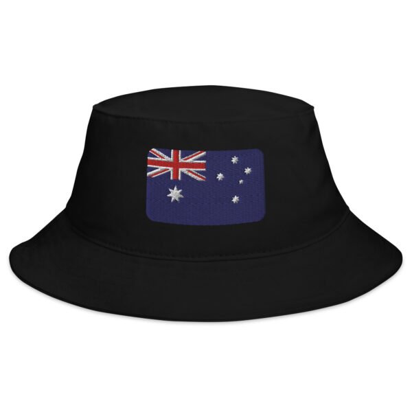 Embroidered Australian Flag Bucket Hat - Aussie Pride - Sun Protection - Image 3