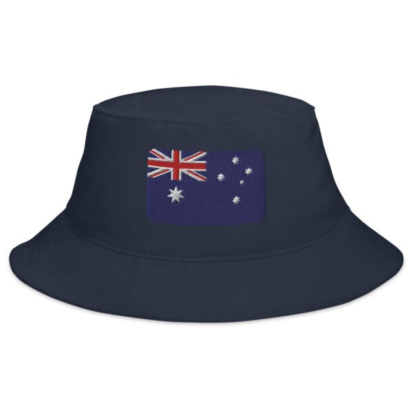 Embroidered Australian Flag Bucket Hat - Aussie Pride - Sun Protection - Image 2