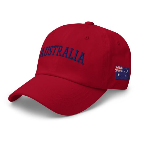 Australia Embroidered Dad Hat – Classic Baseball Cap with Australian Flag - Image 4