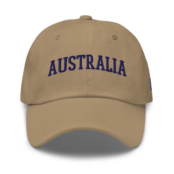 Australia Embroidered Dad Hat – Classic Baseball Cap with Australian Flag - Image 5