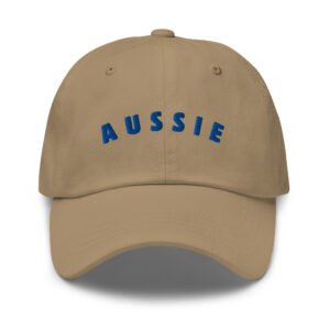 Stylish Aussie Baseball Cap | Embroidered Dad Hat | Australian Pride Gift