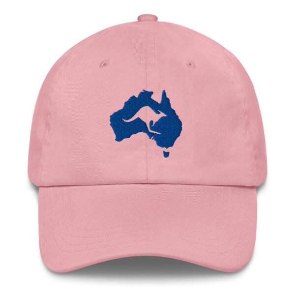 Australia Map & Kangaroo Embroidered Dad Hat – Aussie Pride Baseball Cap - Image 4