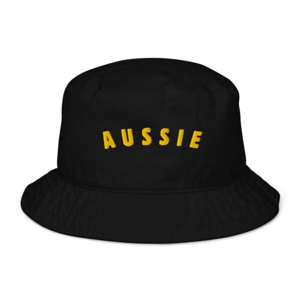 Aussie Bucket Hat – Embroidered Cotton Hat - Image 2