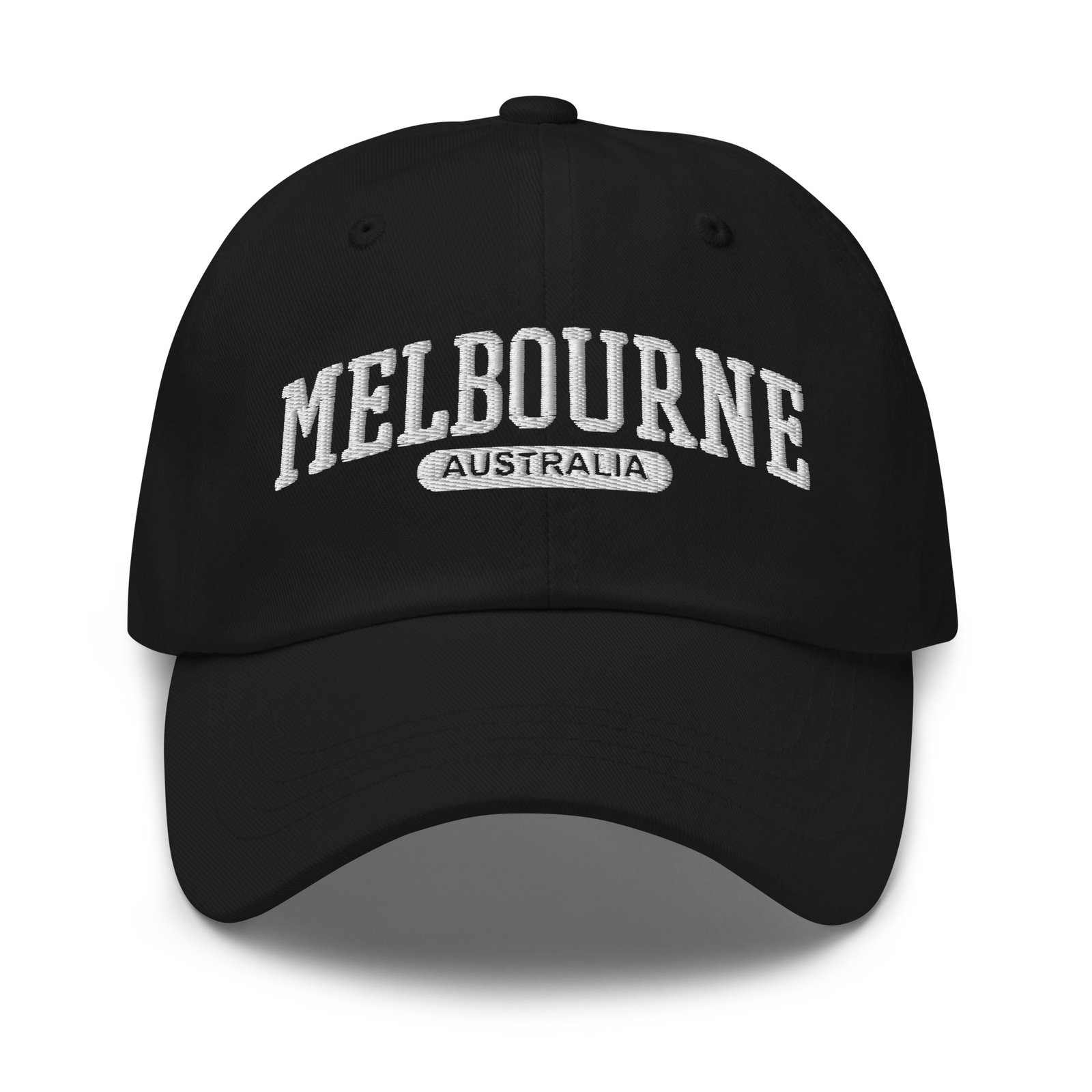 Melbourne Australia Baseball Cap | Embroidered Dad Hat | Adjustable Vintage Style Travel Souvenir Hat