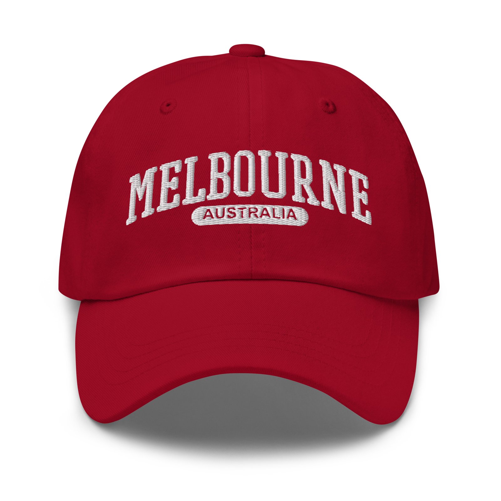 Melbourne Australia Baseball Cap | Embroidered Dad Hat | Adjustable Vintage Style Travel Souvenir Hat - Image 4