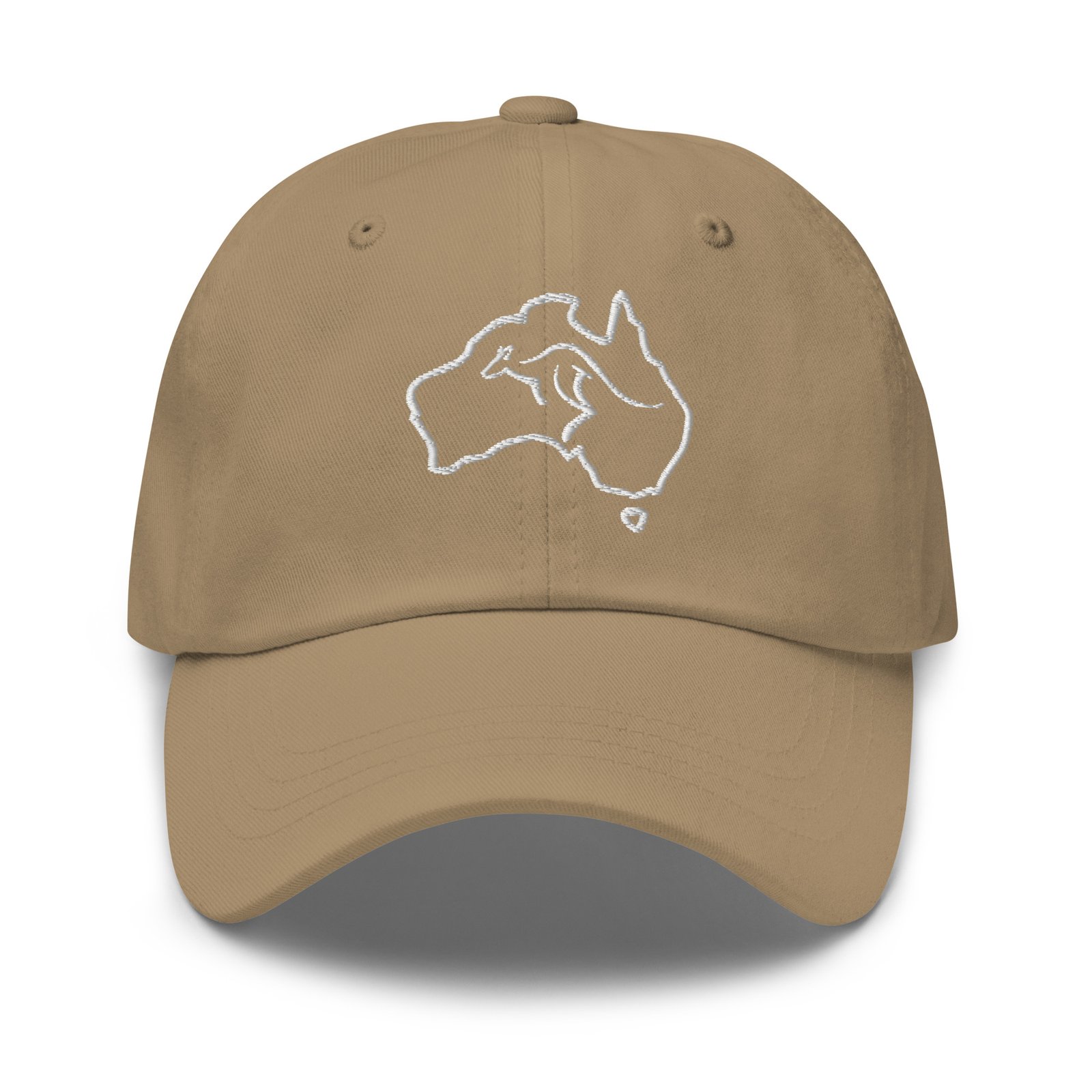 Australia Map Kangaroo Embroidered Dad Hat – Aussie Pride Baseball Cap - Image 4