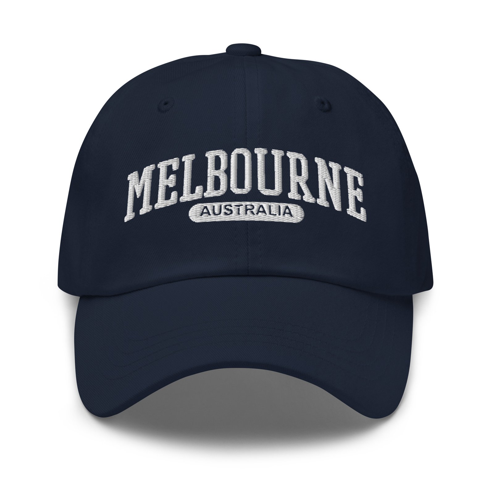 Melbourne Australia Baseball Cap | Embroidered Dad Hat | Adjustable Vintage Style Travel Souvenir Hat - Image 3