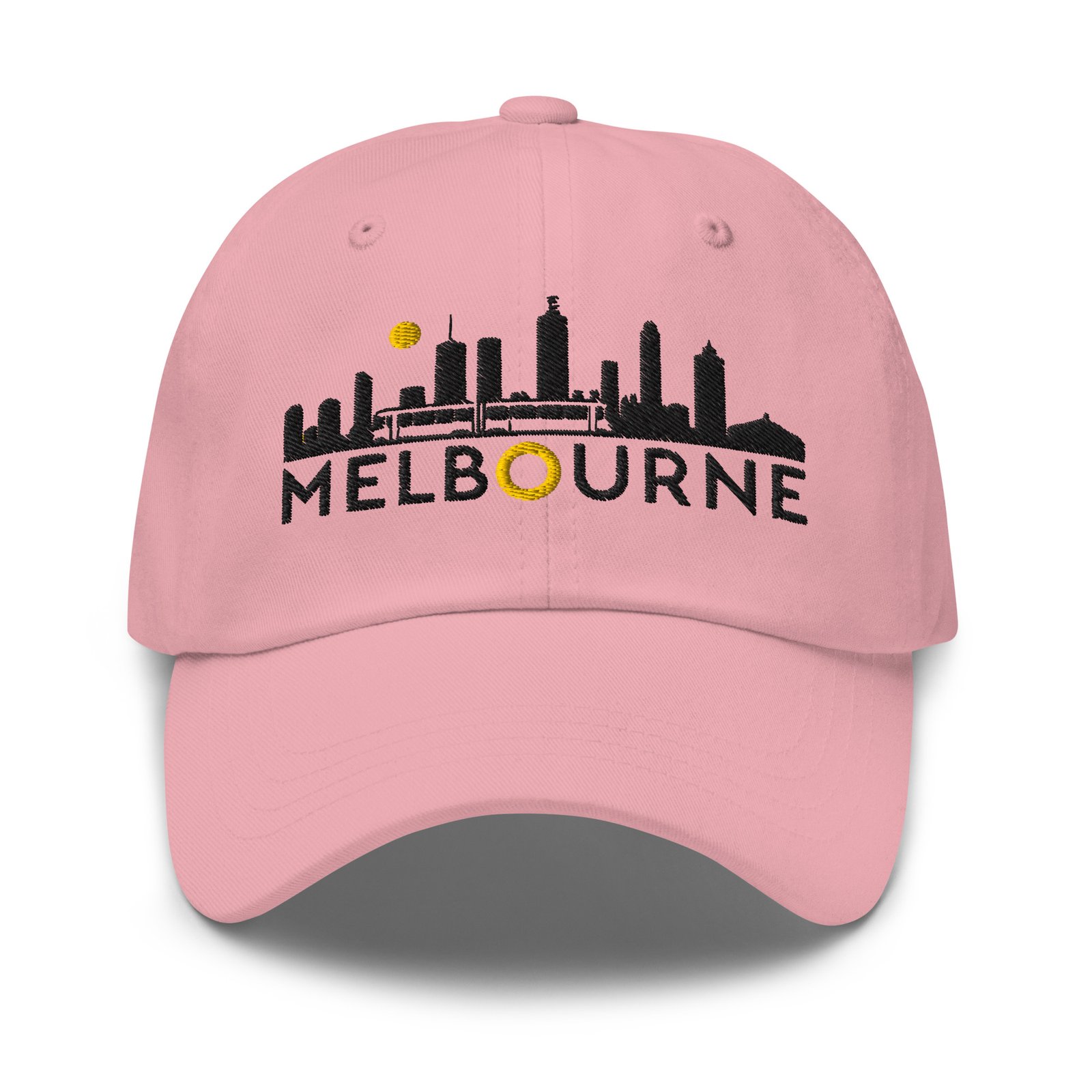 Melbourne Embroidered Hat – Aussie City Cap, Tram & Skyline Dad Hat, Australia Travel Gift - Image 4