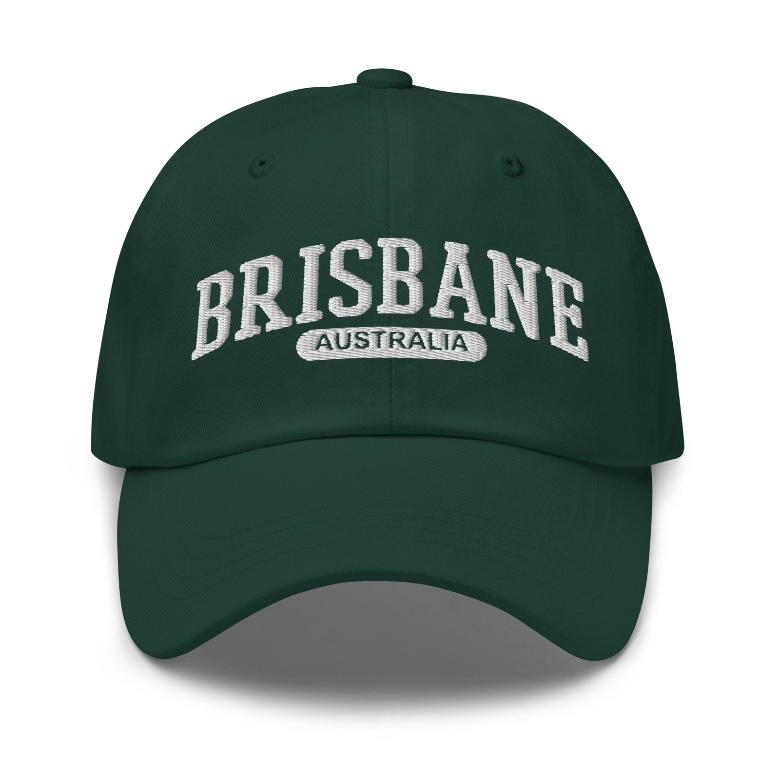Brisbane Australia Hat | Embroidered Dad Cap | Unisex Adjustable Baseball Cap | Stylish Aussie Souvenir Gift