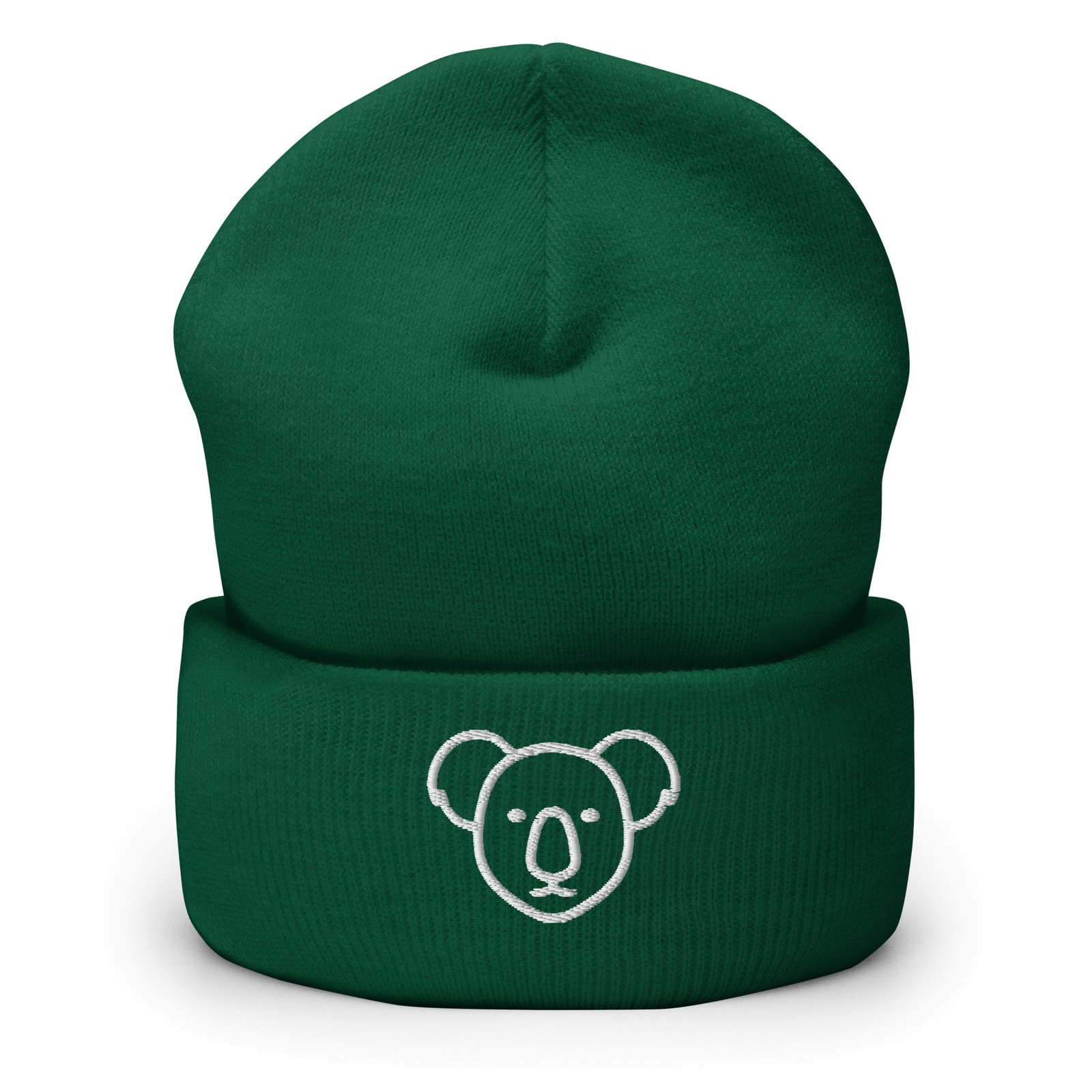 Embroidered Koala Beanie for Women - Image 3