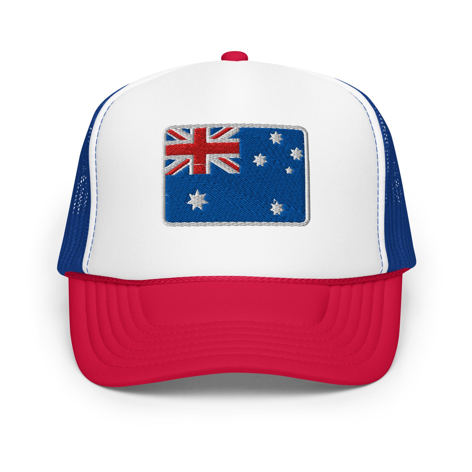 Australia Flag Trucker Hat | Aussie Embroidered Snapback