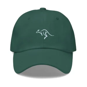 Simple Embroidered Australia Kangaroo Baseball Cap | Kangaroo Dad Hat