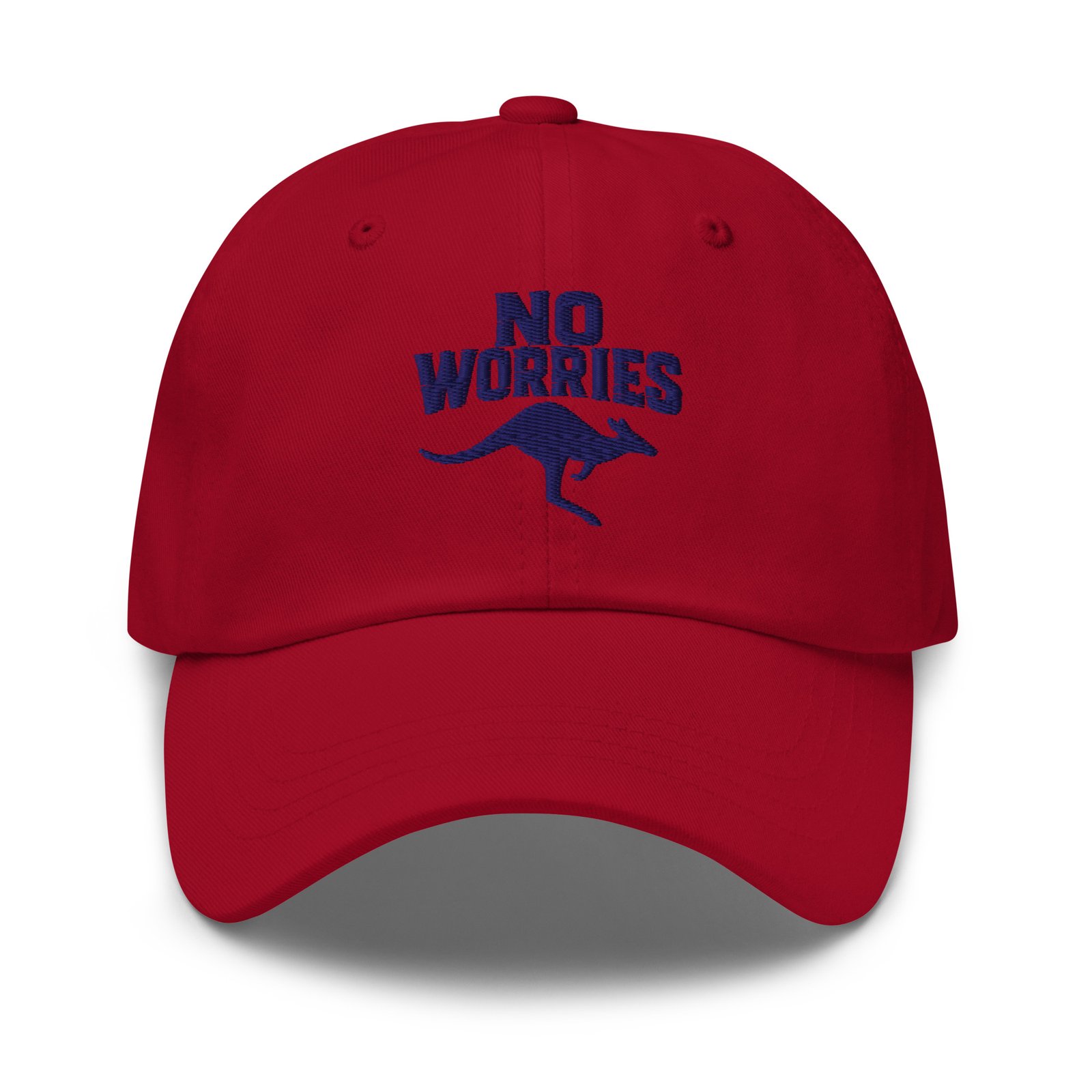 No Worries Kangaroo Hat | Aussie Embroidered Cap | Aussie Slang Gift - Image 7