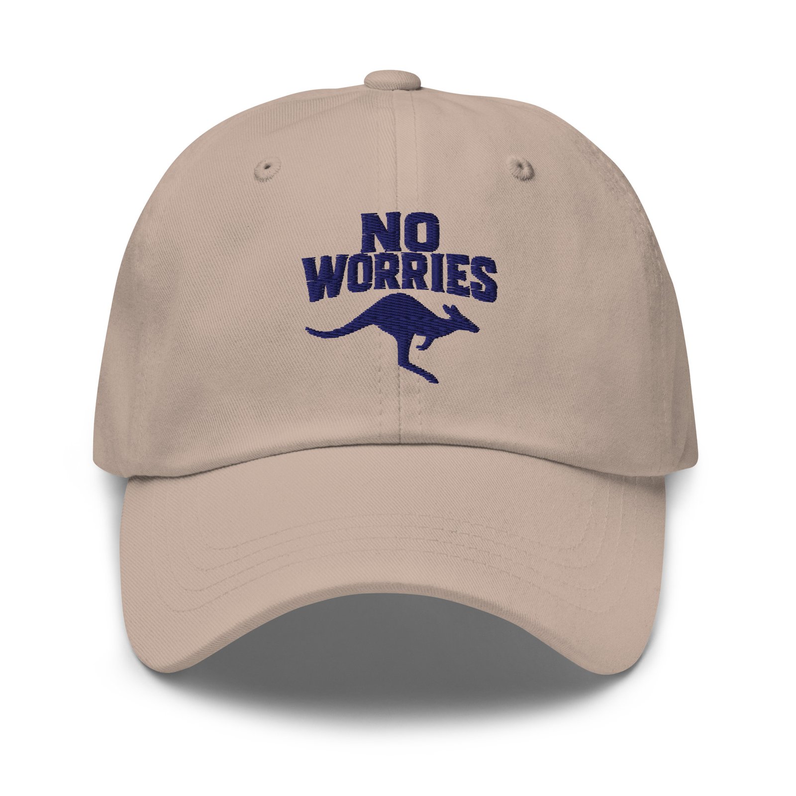No Worries Kangaroo Hat | Aussie Embroidered Cap | Aussie Slang Gift - Image 4