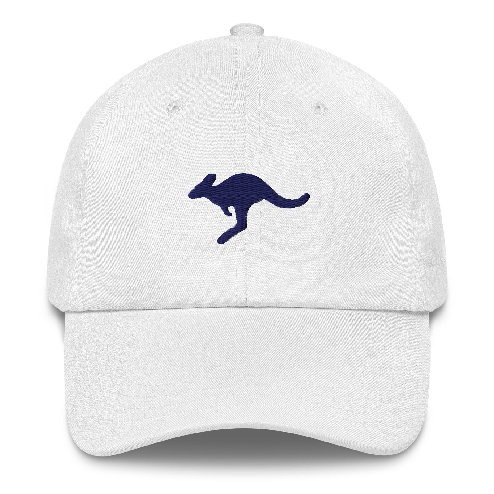 Minimalist Kangaroo Hat | Embroidered Aussie Cap