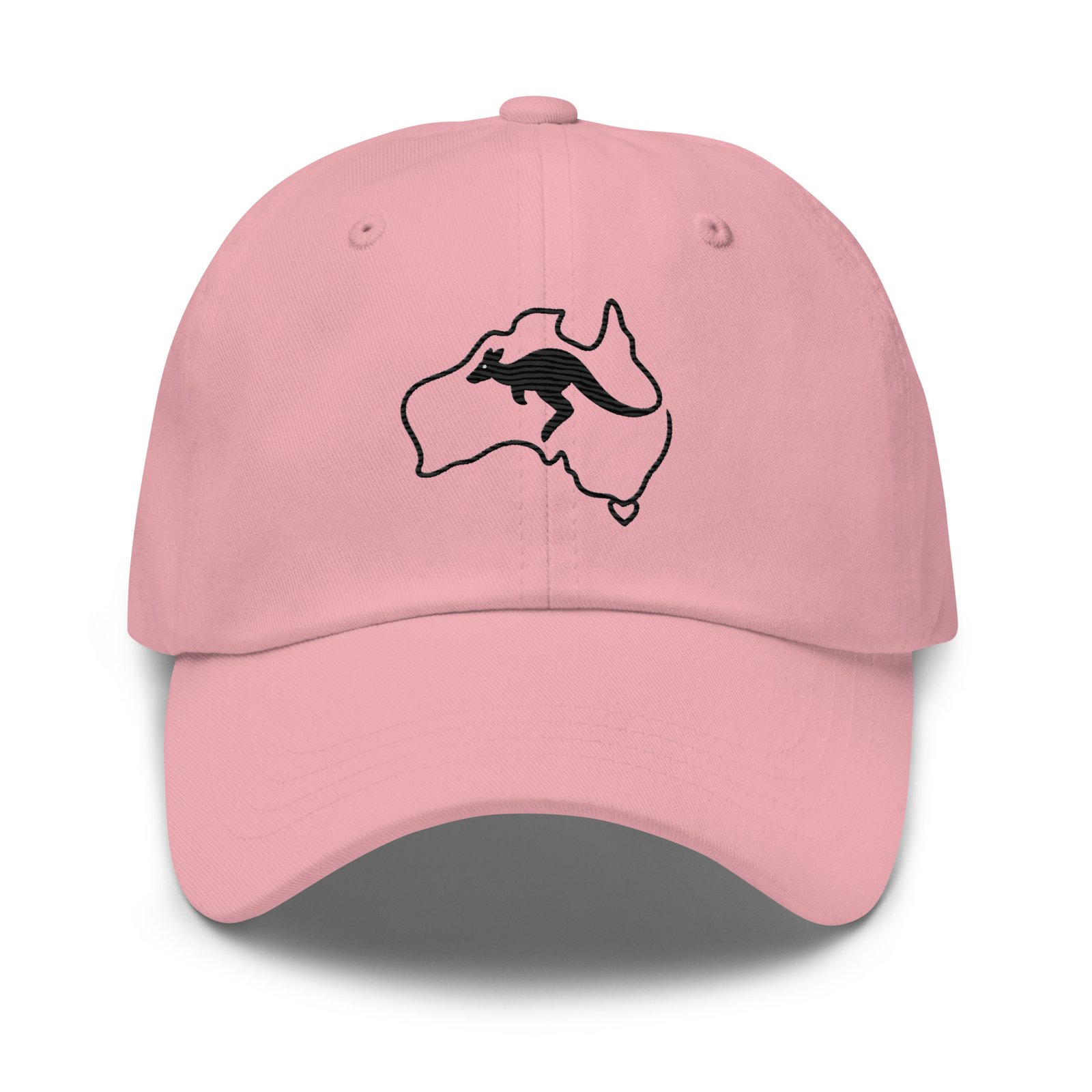Embroidered Kangaroo Australia Outline Dad Hat | Aussie Gift | Minimalist Australia Cap - Image 5
