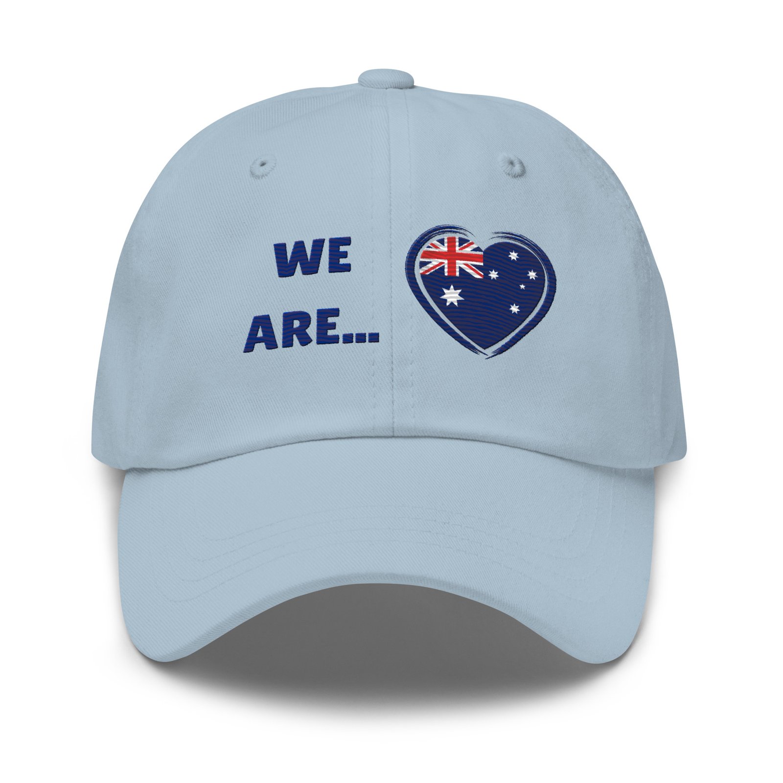 We Are… Australia Embroidered Dad Hat | Aussie Pride Cap | Unisex Cotton Hat - Image 6