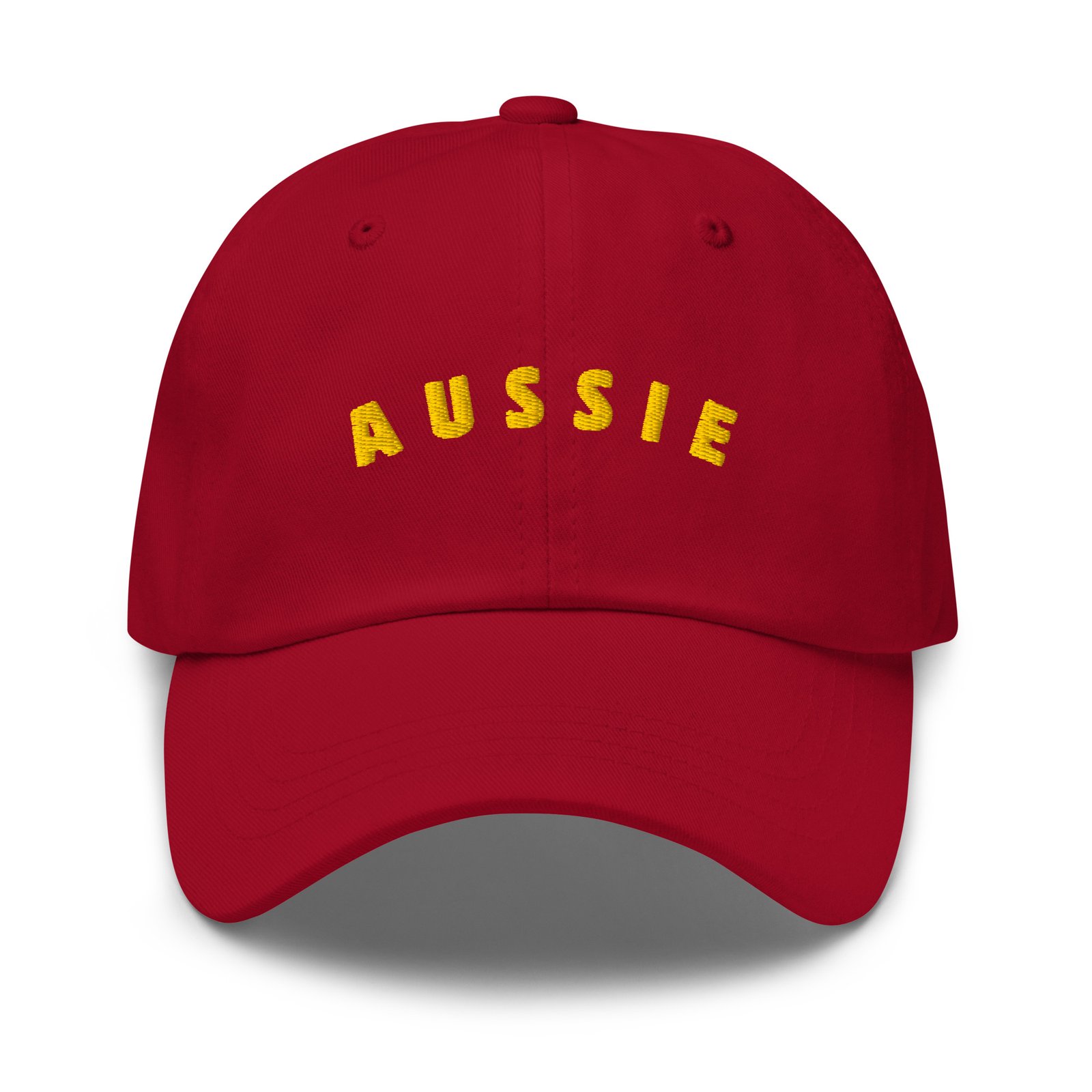 Embroidered Aussie Map Dad Hat – Low Profile Cotton Twill Adjustable Cap - Image 9