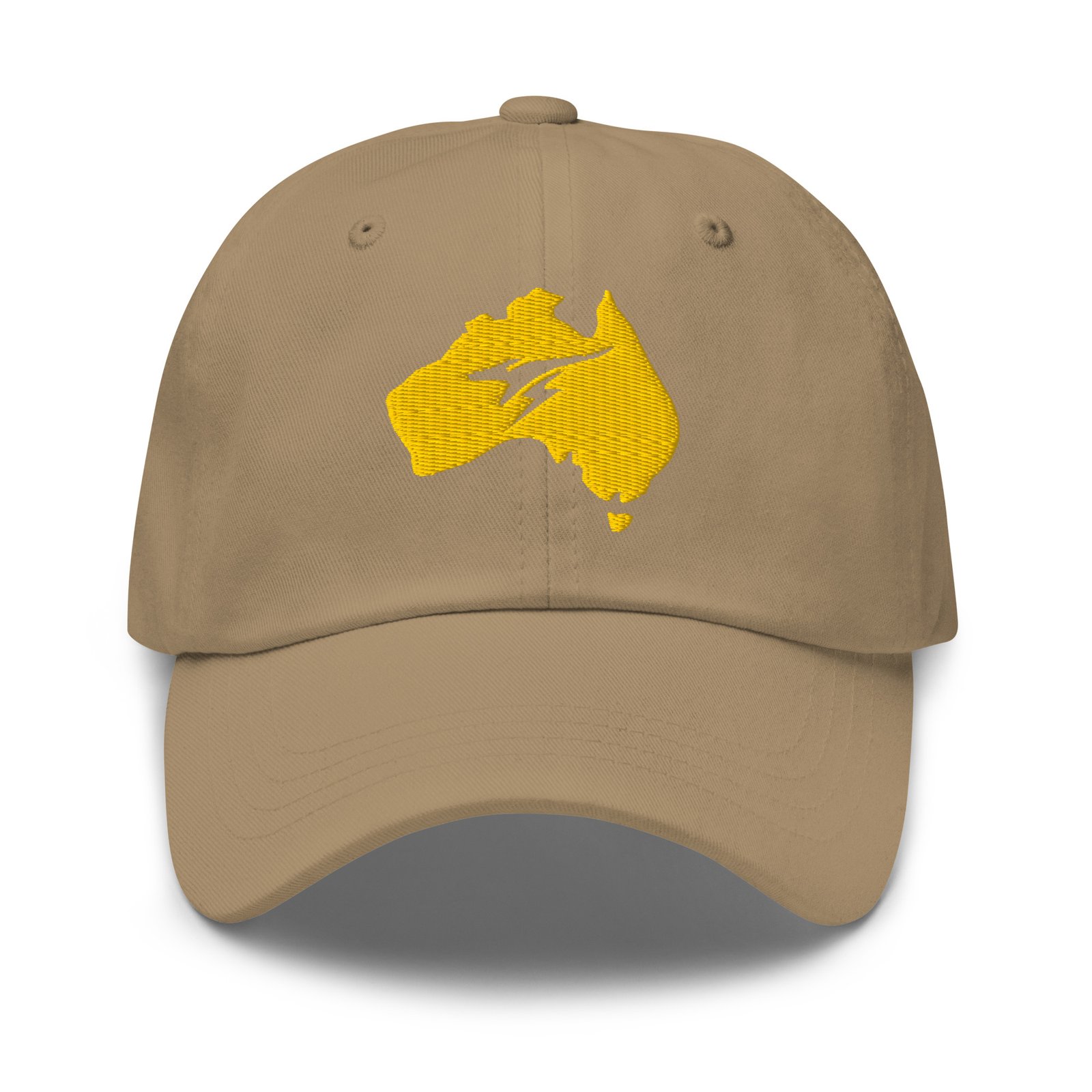 Australia Map Kangaroo Embroidered Dad Hat - Image 6