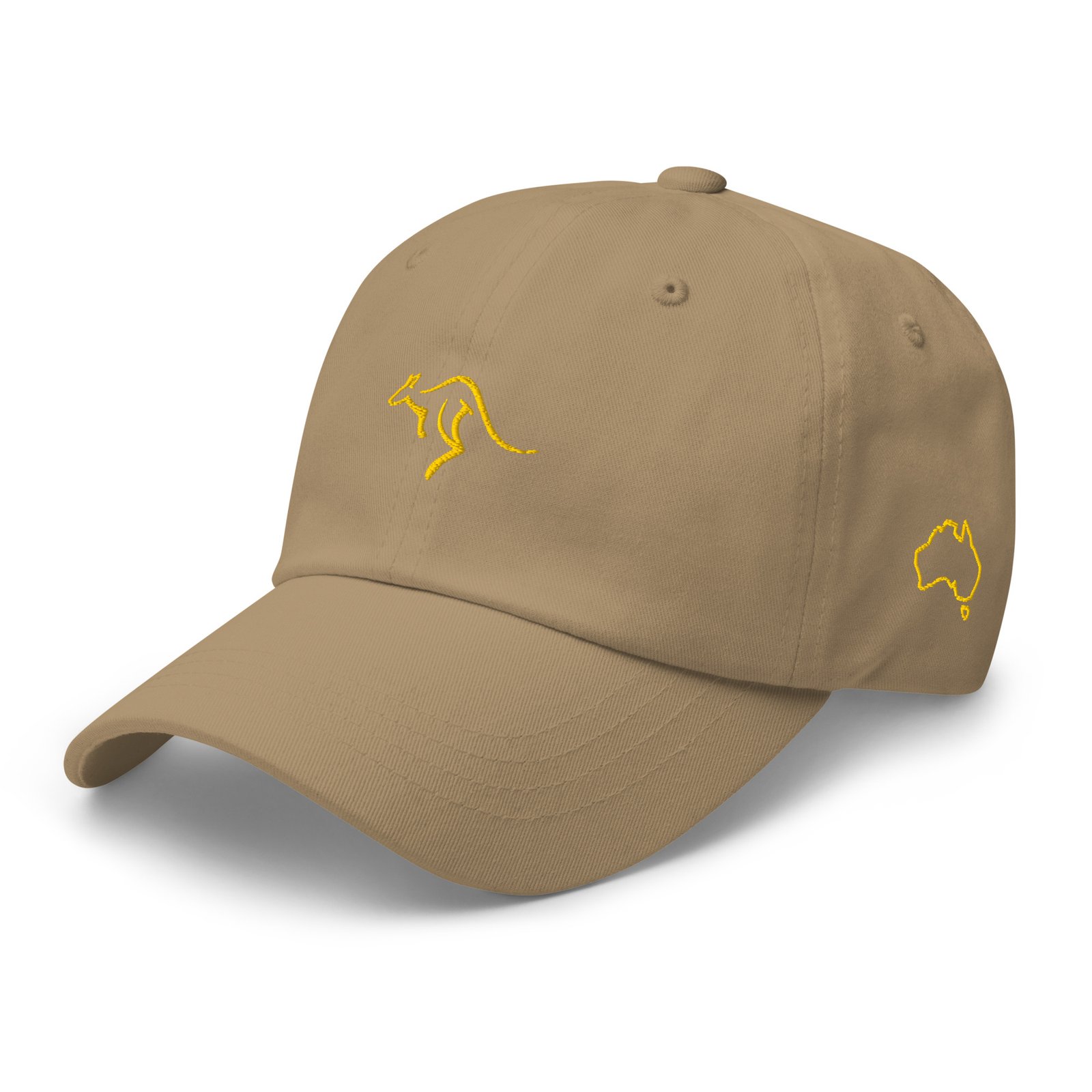 Minimal Kangaroo Hat | Australia Outline Cap | Aussie Dad Hat - Image 8