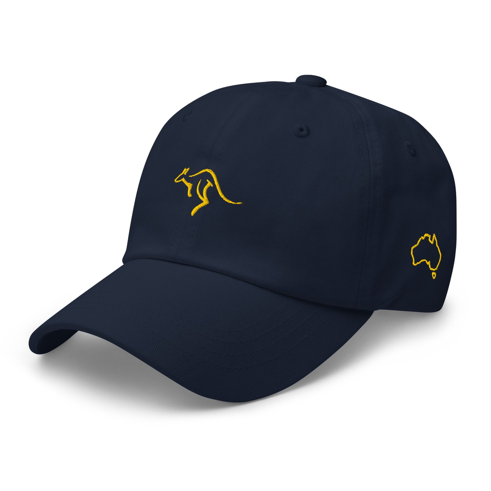 Minimal Kangaroo Hat | Australia Outline Cap | Aussie Dad Hat - Image 6