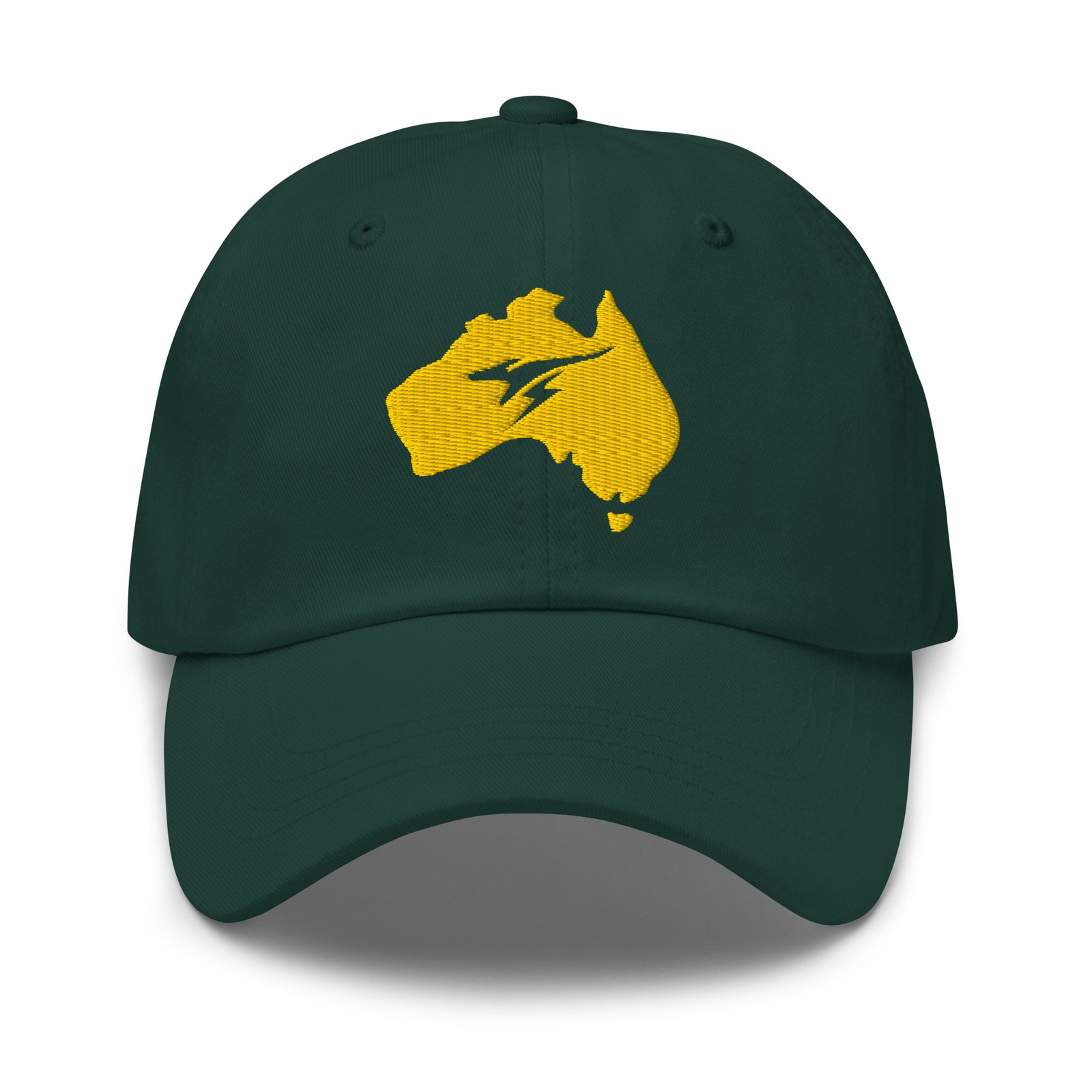 Australia Map Kangaroo Embroidered Dad Hat - Image 5